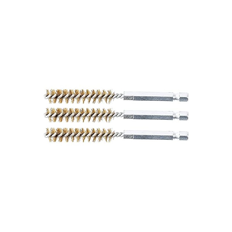 BGS 3078-10-M | Brass Brush | 3 Pieces | 10