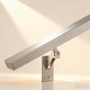 4FT Anodized Shiny Silver handrails Kit for Indoor Outdoor Stairs，Modern