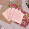 NUOBESTY 60pcs Love Bubble Pouches Heart Bubble Pouch Wraps Heart-Shaped