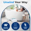 SereneLife Bubble Bath Mat, Bathtub Mat with Air Massage and