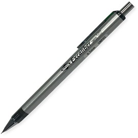 ALVIN SMP05 Excaliber Mechanical Pencil, Silver; 0.5mm; All-Aluminum Barrel; Stainless Steel Front Cone, Clip and Removable Cap