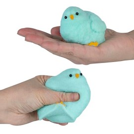 ORB Curiosities Taba-Licious Super Squishy TABA Green Chick - Squish and Squeeze These Soft Animal Squishies, Perfect for Stress Relief - Sensory / Fidget Squishy Toys for Kids and Adults