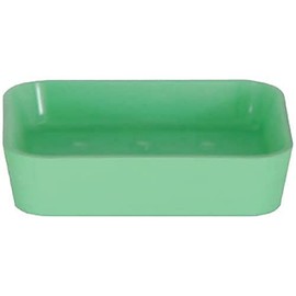 Andersen Rubber Oil Coated' Green SOAP Holder, 25 x 25 x 5 cm