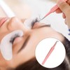 EYAKEG 90 Degree Lash Tweezers for Eyelash Extensions, Precision Fiber