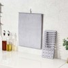 Dish Drying Mat with Rack Water Absorption Folding Design Dish