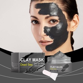 Totes Meer Schlammmaske,Dressing Hydro Mask, Reinigende Maske, Spendet Feuchtigkeit und Reinigt die Haut, Porentiefe Reinigung, Öl Kontrolle, Glattere, Strahlendere Haut, Geeignet für Alle Hauttypen