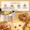 wow97e 100 PCS Air Fryer Liners Disposable Paper 9 Inch,