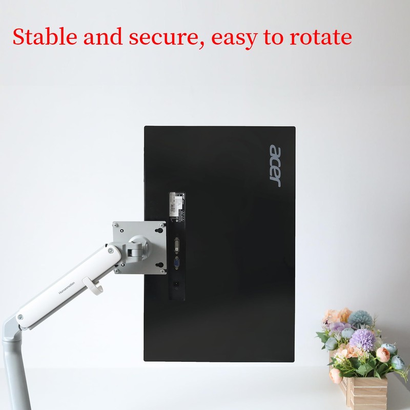 Monitor Arm/Mount VESA Bracket Adapter Compatible with Acer G227HQL, G237HL,