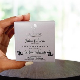 Jabón Natural Carbón Activado
