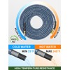 TechSweepPro 3/8" 4800PSI Pressure Washer Hose 50FT with Swivel Quick