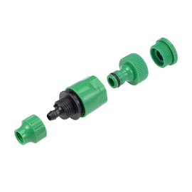 sourcing map Hose Tap Connector G1/2 Thread,Faucet Nozzle Quick Connect Adapter Fitting 8mm Inner Diameter Hose for Garden Irrigation System 2pcs