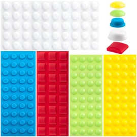 STSTR 194PCS Bump Dots for Visually Impaired, Multiple Colors Sizes Shapes Low Vision Aids Tactile Stickers Braille Aids for Blind, Low Vision, Elderly (Yellow, Green, Red, Blue, White)