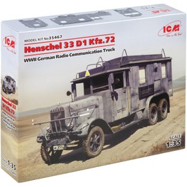 ICM ICM35467 1:35-Henschel 33 D1 Kfz.72