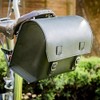 London Craftwork Super Large Bicycle Bag Genuine Leather Saddle/Handlebar/Frame Bag