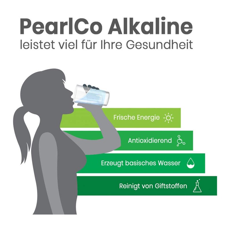 PearlCo Alkaline Classic - 1 Pack Water Filter Cartridges (Compatible