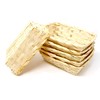 Lashuma Set of 6 Rectangular Bamboo Baskets, Flat Filling Baskets,