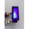 BBT 12 VDC Lighted Bright Blue on/off Snap-In Rocker Switch