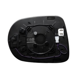 EAP Passenger Side Mirror Glass Compatible with Lexus RX 2009-2015, Heated with Blind Spot, Without Auto Dimming, 8793148590