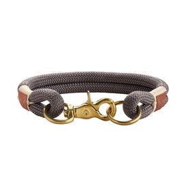 HUNTER Collar Sansibar Rantum Rope, 55 cm, Grey