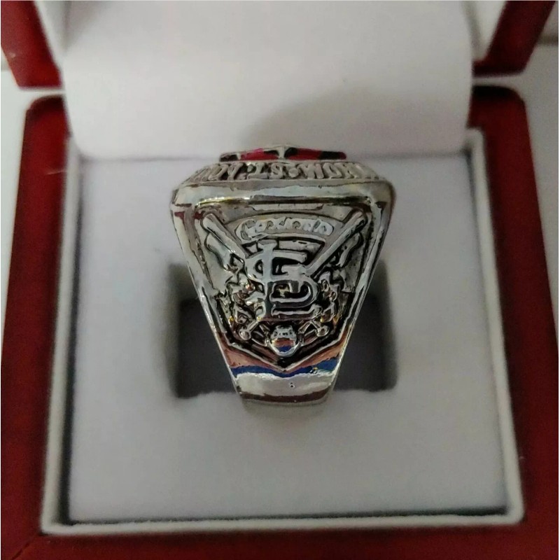 St Louis Cardinals - 1964 World Series Ring With Wooden