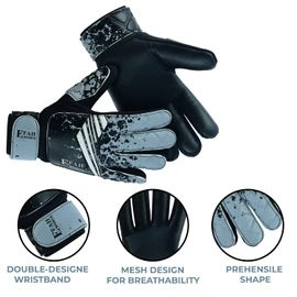 EFAH SPORTS Football Goalkeeper Gloves Boys Kids Youth Football Goalkeeper Gloves with Super Grip Palms