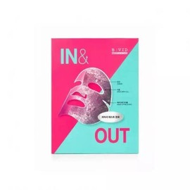 In & Out Mask Pack 5 Sheets Gel Sheet Exfoliation and Waste Care