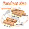 8pcs Wooden Train Track, Wooden Train Track Accessories, Train Railway