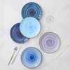 Selamica Ceramic Dinnerware Sets for 6, 18 Pieces Plates and