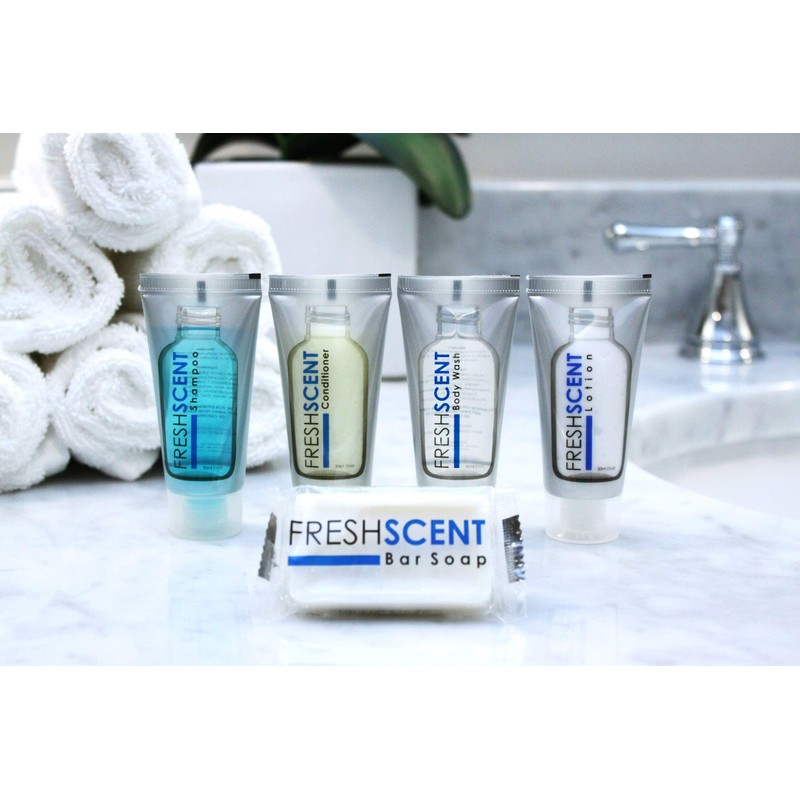 Freshscent Freshscent Body Wash 1oz (288 Pack) Hotel Travel Size,