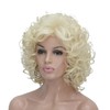 Lydell Short Length Afro Curl Full Synthetic Wig Women Wigs