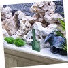Kisangel Aquarium Fish Tank Sand Cleaning Shovel Lizard Feces Scoop