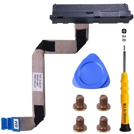 ZHUROUPU 7 Pcs SATA Hard Drive HDD Connector Cable Replacement for IdeaPad 3 15IIL05 3-15ARE05 3-15IML05 (81WE00W0RM) 3-15ITL05 S350-15 V15 G1-IML GS552 NBX0001S900 5C10S30052