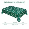 CAROMIO Tablecloth Christmas Table Cloth Rectangular 54x108inch Extra Large Washable