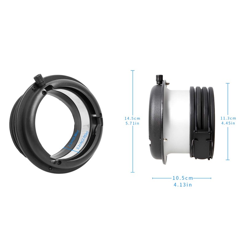 Selens Bowens Conversion Mount Strobe Adapter for Pro Photo to