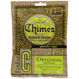 Chimes Ginger Chews Original 5 Ounce (Pack of 3)