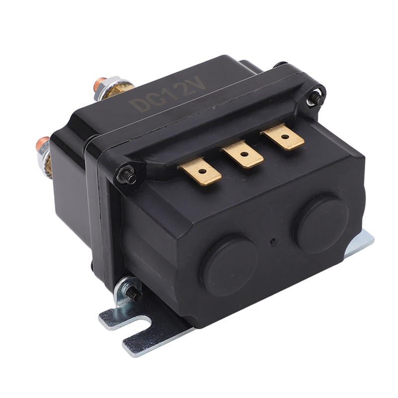 Winch Relay 250A Integrated Waterproof ABS Brass Electric Winch Relay