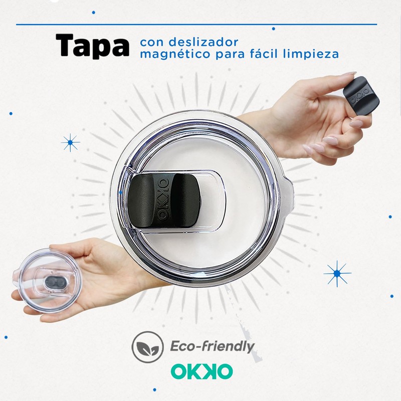 OKKO Termo Gorila Blanco, 900 ml, 30 oz