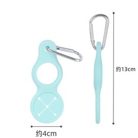 BIUTEFOR Plastic Bottle Holder Carabiner Set of 4 Bottle Strap Towel Holder for Climbing Hiking Camping