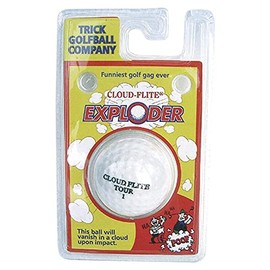 Masters The Exploder Powder Ball Exploding Golf Gag Classic Fun