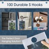 TidyFriend S Hooks for Door Hanger Bags (1000 PCS) Small