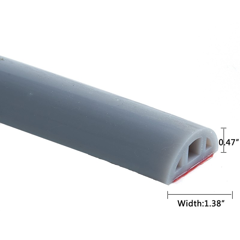 Bathroom Foldable Block water Stopper sealing strip shower threshold dam