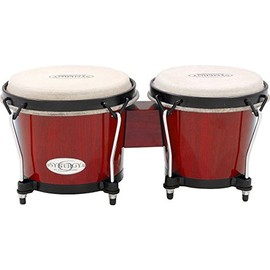 Toca Synergy Series Bongo Drums Set - Red