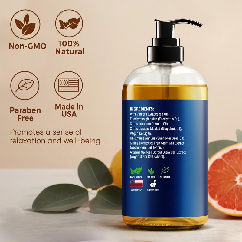 Nexon Botanics Anti-Cellulite Massage Oil for Massage Therapy 8 fl