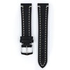 HIRSCH Liberty Men's Saddle Leather Watch Strap 22 mm, Strap.