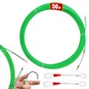 Fish Tape Cable Puller, 164FT(50M) 4.5MM Fish Wire Through Wall