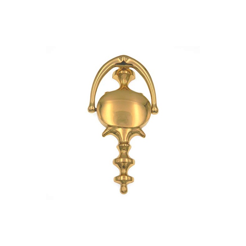 Warwick Classic Traditional Large 9" Door Knocker Polished Brass DA3001PB