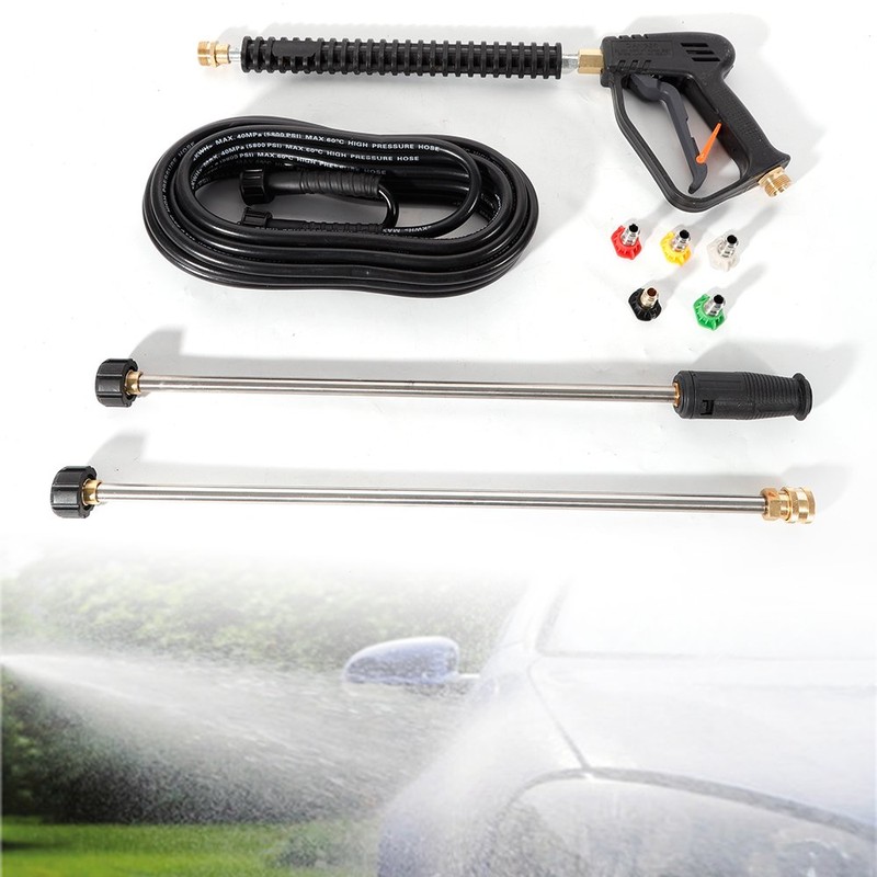 Cbhfmljd Pressure Washer Gun, High Pressure 3000PSI Car Power Washer