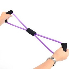 Tubing band stretching, fitness, strength training, upper body, lower body, arms, legs, full-body workout, home training, resistance band figure-eight / 튜빙밴드 스트레칭 헬스 근력운동 상체 하체 팔 다리 전신운동 홈트 탄력밴드 8자