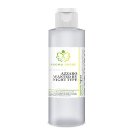 Aroma Shore Perfume Oil - Our Impression Of and compatible with A'Zzaro Wanted By Night Type, 100% Pure Uncut Body Oil Our Interpretation, Perfume Body Oil