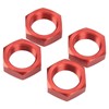 4 Pcs 24mm Wheel Hex Hub Nut Aluminum Alloy High